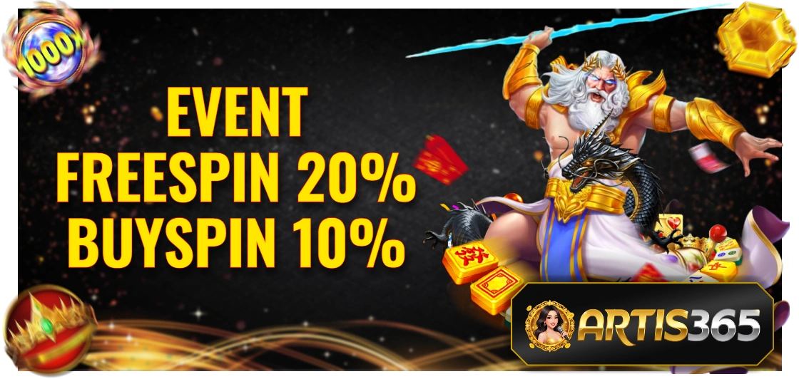 BONUS SCATTER FREESPIN 20% & BUYSPIN 10%